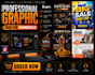 create custom poster, banner designs