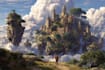 fantasy concept landscape illustrations