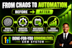 gohighlevel CRM workflows email and SMS automation