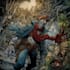 draw epic comic style superhero character art