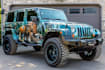 modern car, van wrap design