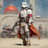 draw your star wars sci fi character art