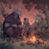 did a dnd party art and group art