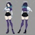 draw anime character design sheet