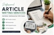 write simple and clear english articles