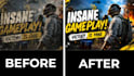 design eye catching gaming youtube thumbnails
