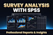 do survey data analysis and questionnaire design