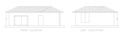draw 2d floor plan architectural and house plan in autocad