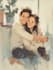 do couple portrait illustration