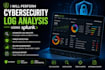 perform cybersecurity log analysis using splunk