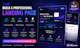 build a professional builderall klaviyo webflow carrd framer landing page design