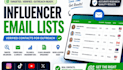 build targeted influencer email lists for outreach