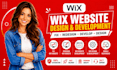 fix wix website redesign wix website development wix design development design