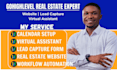 design real estate gohighlevel website ghl lead capture form virtual assistant