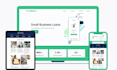 design business loan website and mca  SEO website loan application website