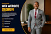 create a professional wix website design