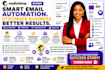 setup mailchimp automation, email templates, campaign and analytics setup