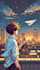 design pixel art logo, 8 bit to 16 bit, pixel animation, commission, background