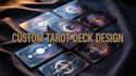design mystical tarot and oracle card deck art