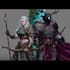 dnd character art and dnd character art
