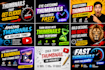 design professional youtube thumbnail in hours