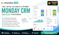 do monday crm monday com automations dashboards workflow integrations