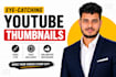 design a professional youtube thumbnail