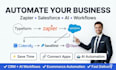 create zapier shopify typeform salesforce calendly openai sendgrid flows