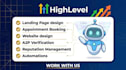 setup gohighlevel accounts clickfunnels and CRM automation