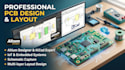 design iot,kicad,schematic layout in altium and embedded pcb