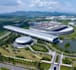 design 3d masterplan site analysis urban warehouses aerial rendering plot layout