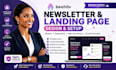 design beehiiv email template and complete beehiiv setup