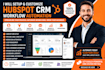 setup and customize hubspot CRM workflow automation