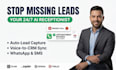 develop an ai customer support and lead capture app for you