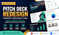 redesign pitch desk powerpoint presentation google slides and canva