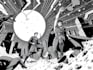 comic book illustration with comic book