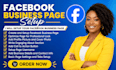 create and setup facebook business page
