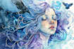 draw watercolor illustration for you