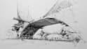 draw ink illustrations, sketch drawing architecture