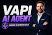 build an ai voice agent receptionist for inbound and outbound calls