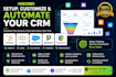 set up hubspot zoho salesforce pipedrive freshworks integration