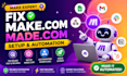 fix make com, made com, setup make com automation, make expert, make auto