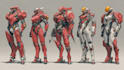 design spectacular robots, cyborgs and mechs