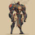 draw your sci fi character mecha character, robot etc