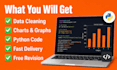 do python data analysis and create visualizations from your dataset