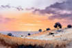 paint a beautiful watercolour illustration