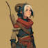 dnd character and dnd party character