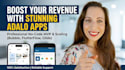 build adalo mobile app flutterflow bubble io no code app developer saas