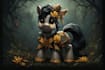 create custom pony character illustration