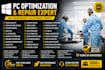 repair gaming computer virus malware boost fps optimization